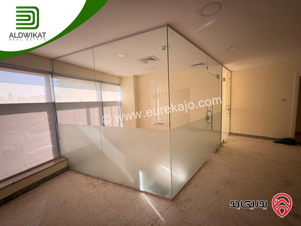 مكتب للايجار في عمان - على الدوار السادس طابق سادس مساحته 550 م موقع اطلالة حيوي ومميز