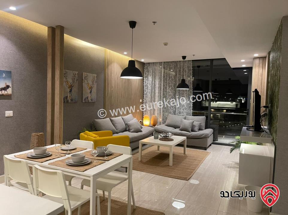 شقة فاخرة مساحة 120م للايجار مفروشة في عمان - عبدون