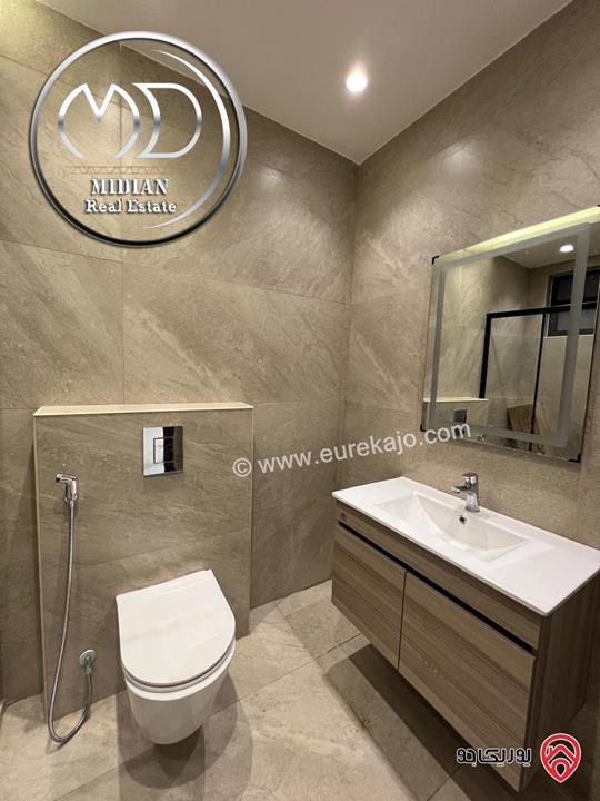 شقة جديدة فارغة للايجار في عمان - ضاحية الرشيد مساحة 190م طابق ثالث تشطيبات ديكورات عصرية فاخرة اطلالة جميلة