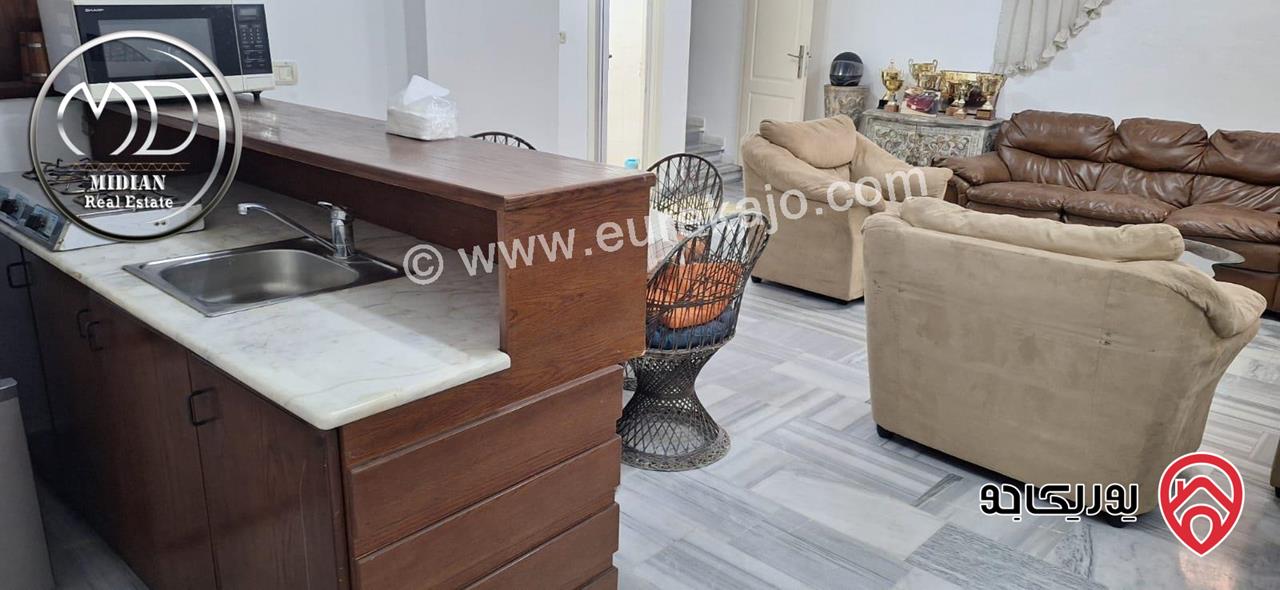 شقة ارضية دوبلكس للبيع في عمان - خلدا مساحة 260م مع ترس و حديقة 200م تشطيبات سوبر ديلوكس بسعر مميز جداً