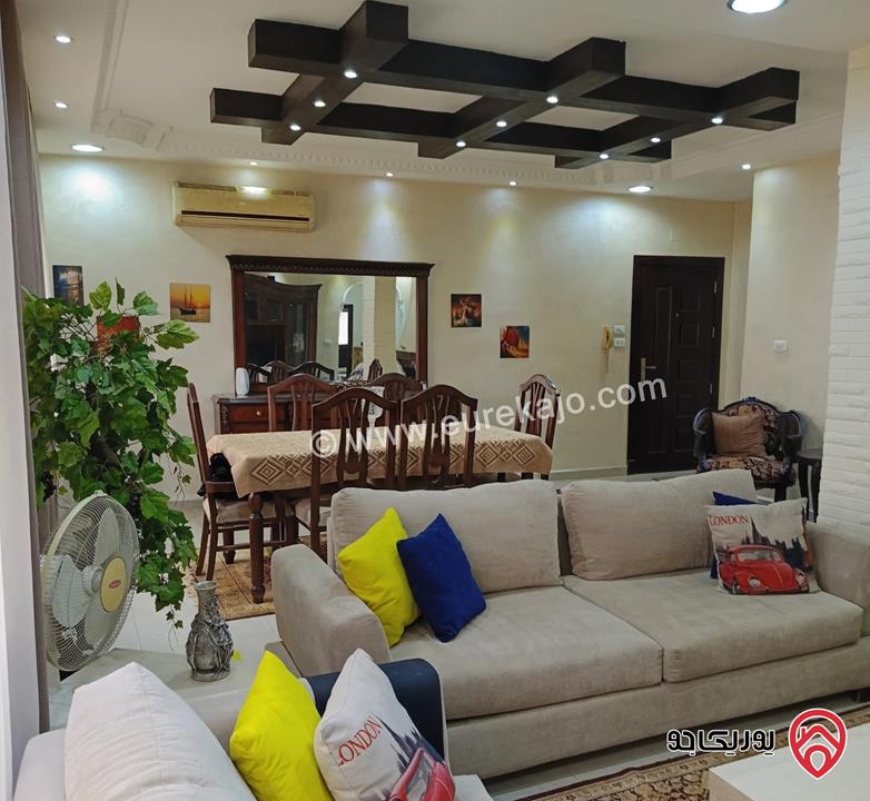 شقة مفروشة مساحة 120م للايجار في عمان - الدوار السابع 