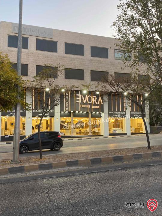 مكتب تجاري طابق أول مساحة 85م للايجار في عمان - خلدا