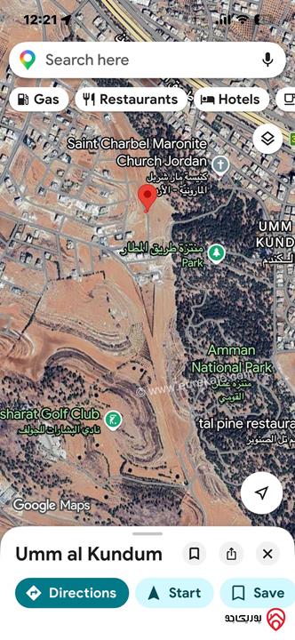 أرض مساحة 750م للبيع في عمان - الحويطي طريق المطار 