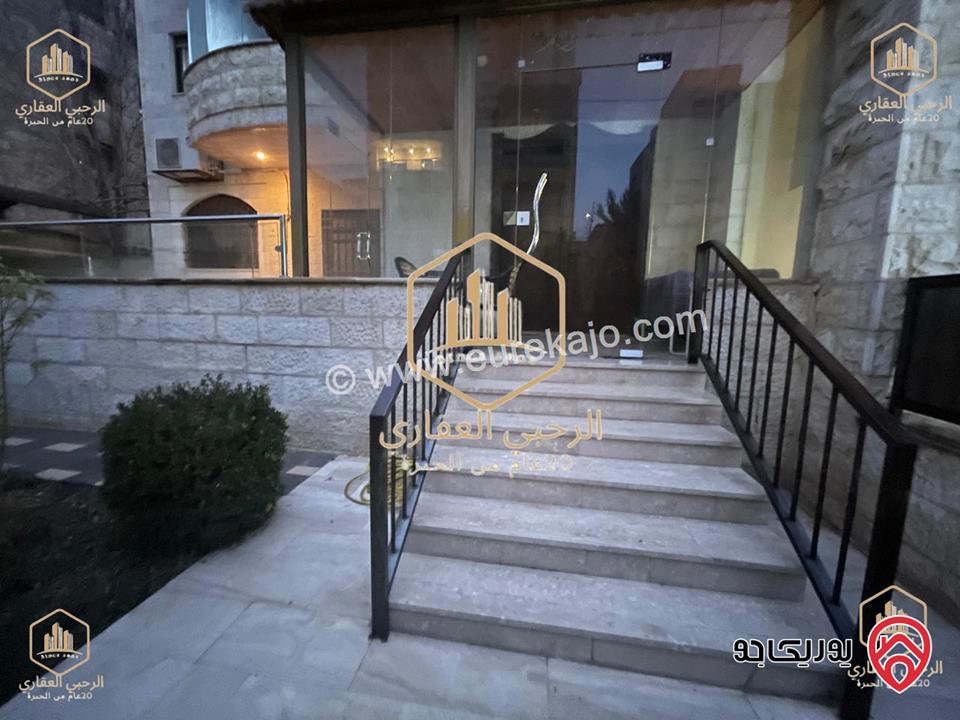 شقة سوبر ديلوكس ارضية مساحة 190م للايجار في عمان - خلدا 