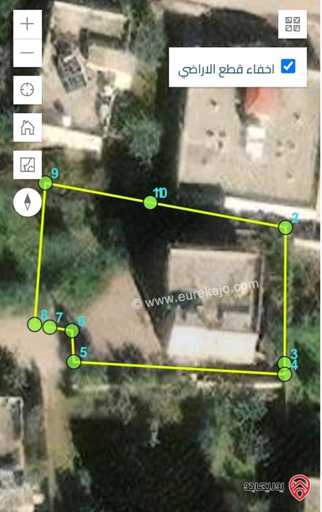 شقة طابق اول فني مساحة 129م للبيع في إربد حكما الحي السرقي