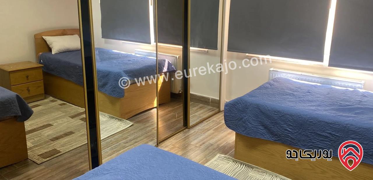 شقة مفروشة طابق أول مساحة 185م للايجار في عمان - خلدا 