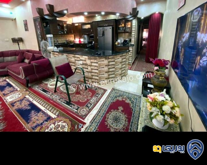 شقة سوبر ديلوكس طابقية مساحة 188م طابق ثاني للبيع في الزرقاء الجديدة 