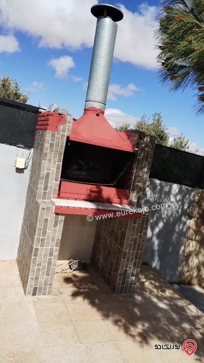 منزل مستقل مساحة 150م على أرض 1020م للايجار مفروش في الشوبك 