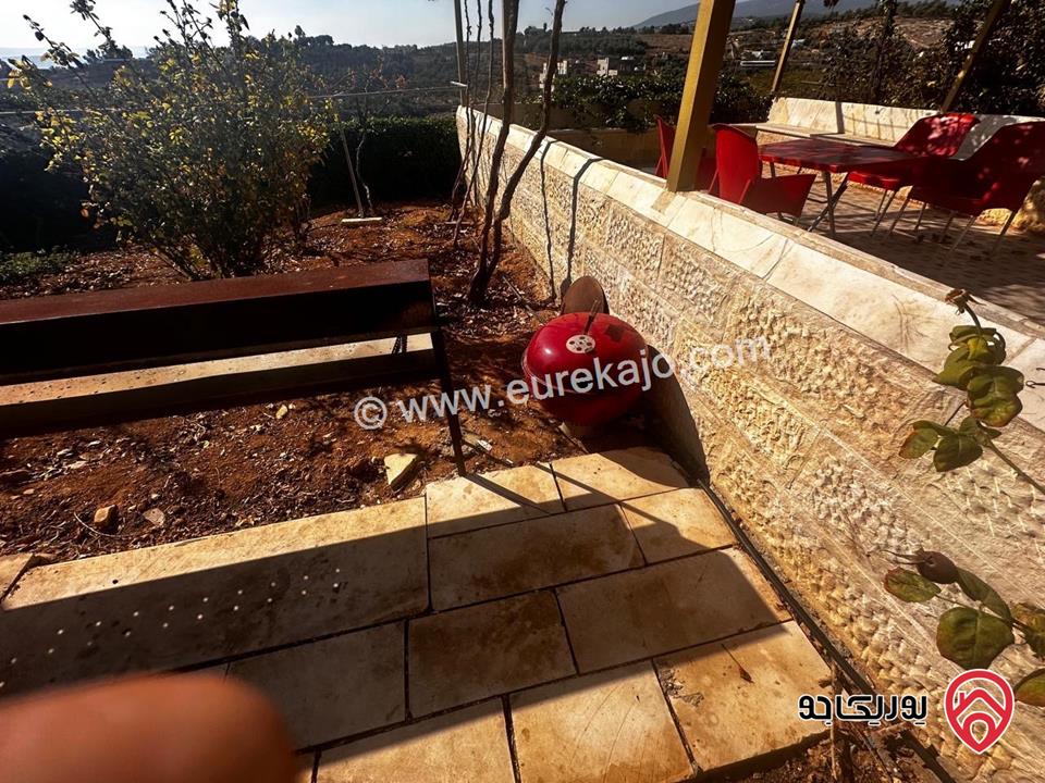 مزرعة فيها فيلا عدد 2 مساحة كل فيلا 300م على أرض 14 دونم للبيع في جرش