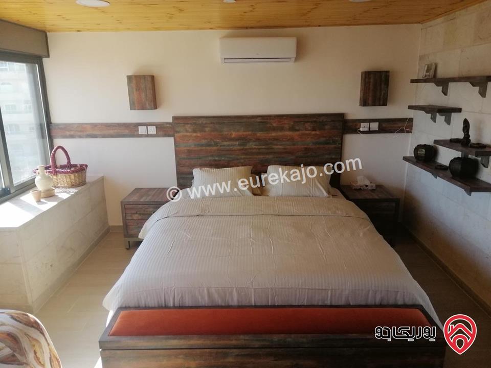 رووف مساحة 75م مفروش للايجار في عمان - تلاع العلي الشمالي فوق كلية المجتمع العربي قريب من أسواق السلطان