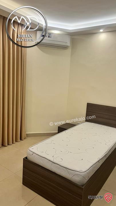 شقة مفروشة للايجار في عمان - حنو الصويفية مساحة 200م طابق ثالث تشطيبات و فرش سوبر ديلوكس اطلالة جميلة