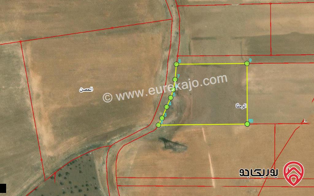 قطعة ارض مساحة 4501م للبيع في اربد - جنوب شارع الصوامع وبالقرب من شارع الاربعين