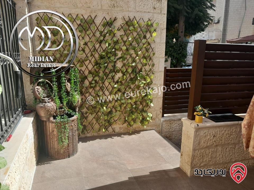 شقة ارضية للبيع في عمان - الدوار السابع مساحة 185م مع ترس 30م سوبر ديلوكس بسعر مميز