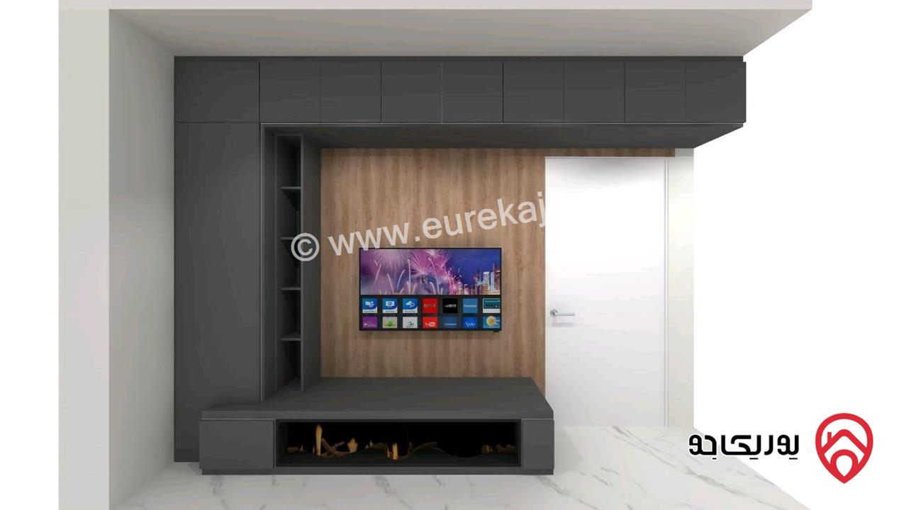 شقة شبه فيلا طابق ارضي مساحة 240م داخلي و 260م خارجي للبيع في عمان - البنيات طريق المطار