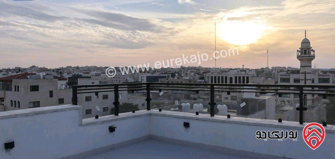 شقة طابق ثالث مع روف مساحة 193م للبيع في عمان - شارع الحرية مقابل الحرية مول