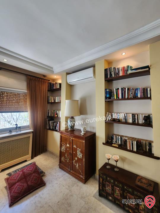 شقة طابق أول مساحة 150م مفروشة للايجار في عمان - عبدون 