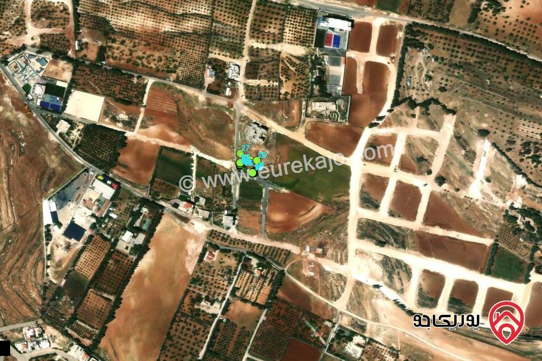 قطعة ارض مساحة 909م للبيع في عمان - ناعور 
