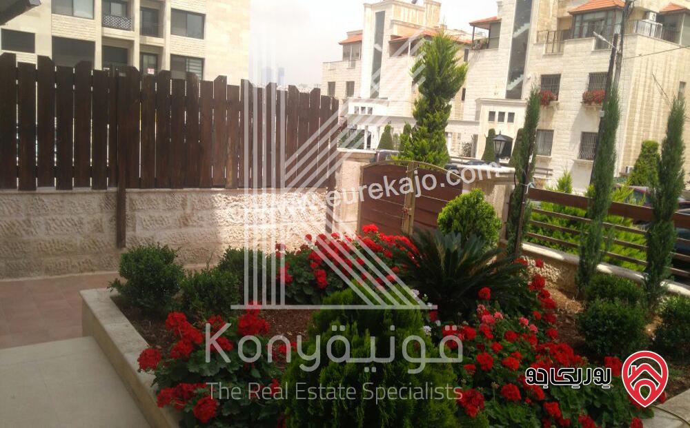 شقة مميزة أرضية دوبلكس مساحة 345م للبيع في عمان - عبدون