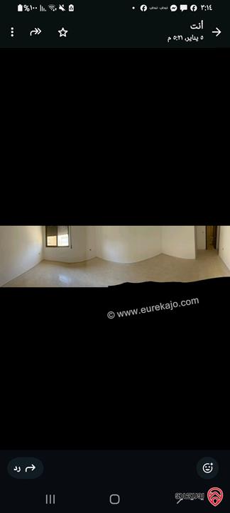 شقة مساحة 150م طابق ثالث للبيع في عمان - طبربور 