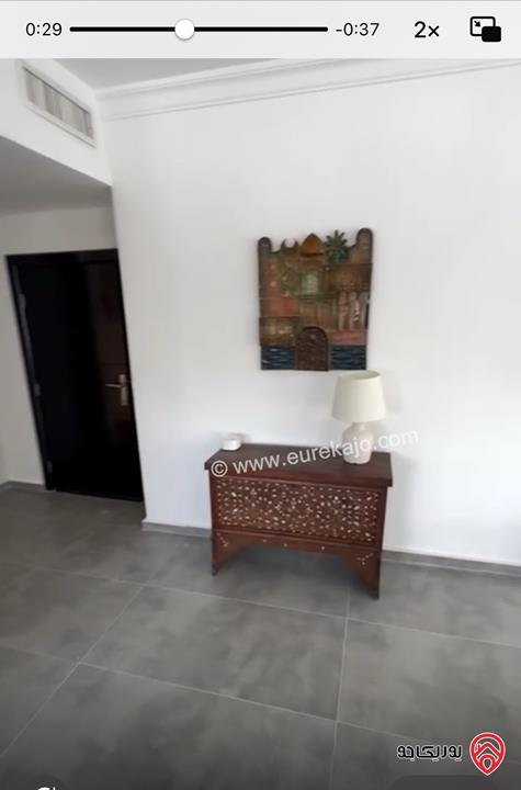 شقة تصميم حديث مريحة مساحة 95م طابق ثاني للإيجار مفروشة في عمان - جبل عمان قرب الدوار الرابع