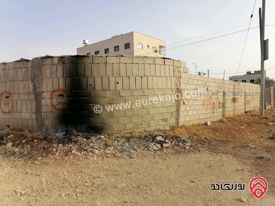 قطعة أرض مساحة 547م للبيع في عمان - حي الإيمان على شارع الوقار مسورة