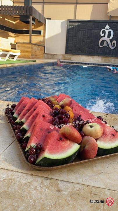 شاليه للايجار اليومي في طريق البحر الميت - جوفة الكفرين