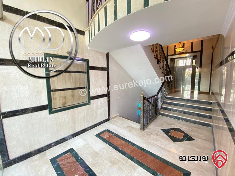 شقة فارغة للايجار في عمان - الرابية مساحة 200م طابق ثاني تشطيبات و ديكورات سوبر ديلوكس اطلالة جميلة