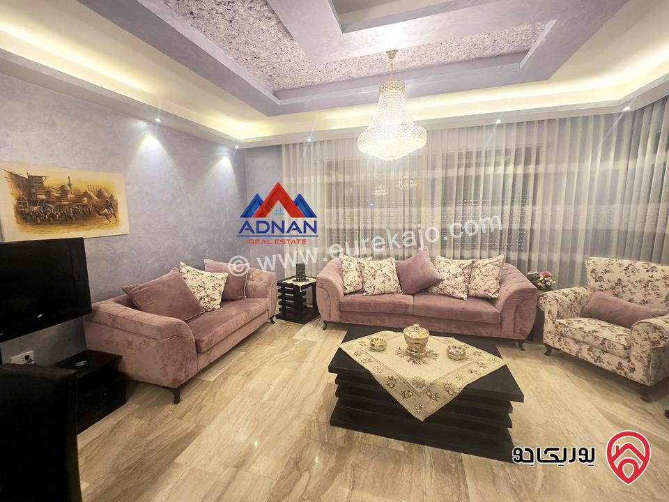 شقة مفروشة طابق ثاني مساحة 140م للإيجار في عمان - الرابية
