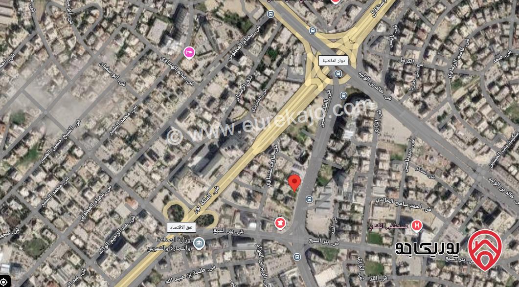 قطعتين أرض تجاريتين مساحة القطعة الأولى 476م و الثانية 900م للبيع في عمان - اللويبدة