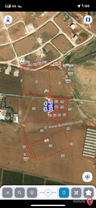 ارض للسكن او للاستثمار مساحة 470م للبيع في عمان - قرية سالم بجانب شارع الميه سكن ج