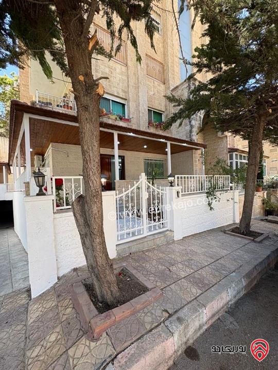 شقة طابق أرضي بمدخل منفصل مساحة 170م للايجار في عمان - الرابية 