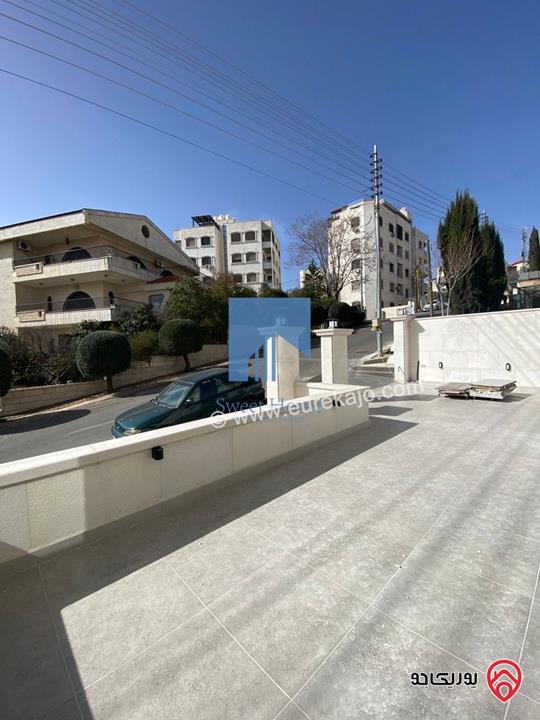 شقة أرضية طابقية مساحة 306م مع ترسات 200م ومسبح لم تسكن للبيع في عمان - أم السماق