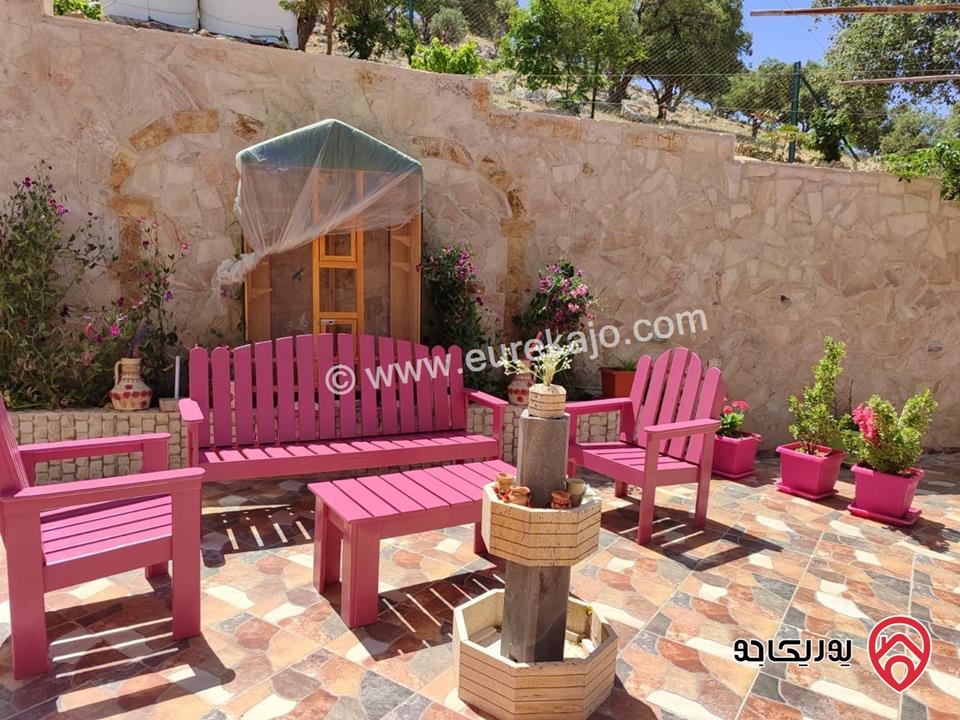 مزرعة مساحة 3 دونم + فيلا ريفية 220م للبيع في الزرقاء - صروت