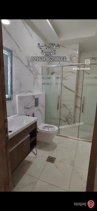 شقة ارضية مساحة 165م داخلي و 110م خارجي للبيع في عمان - الجبيهة