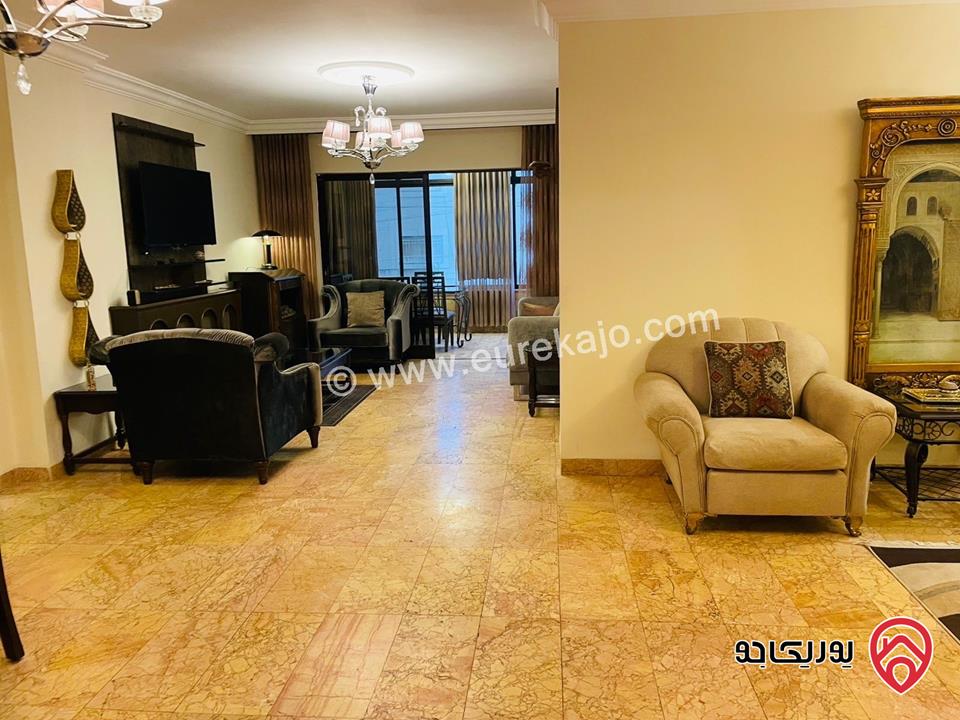 شقة مفروشة طابق اول من فيلا مساحة 150م للايجار مفروشة في عمان - الجبيهة 