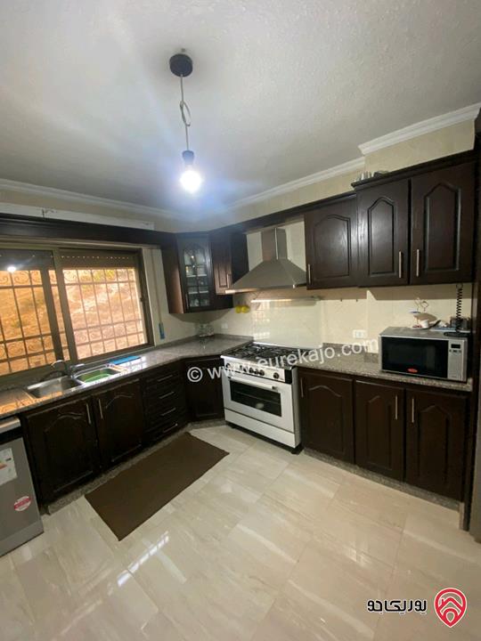 شقة شبه ارضية مساحة 166م للبيع في عمان - مرج الحمام 