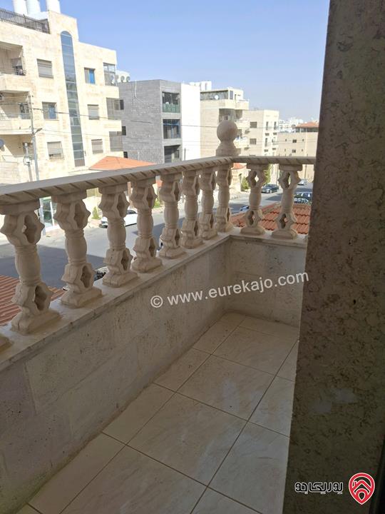 شقة طابق أول مساحة 120م للايجار في عمان - الجبيهة منطقة ام زويتينة