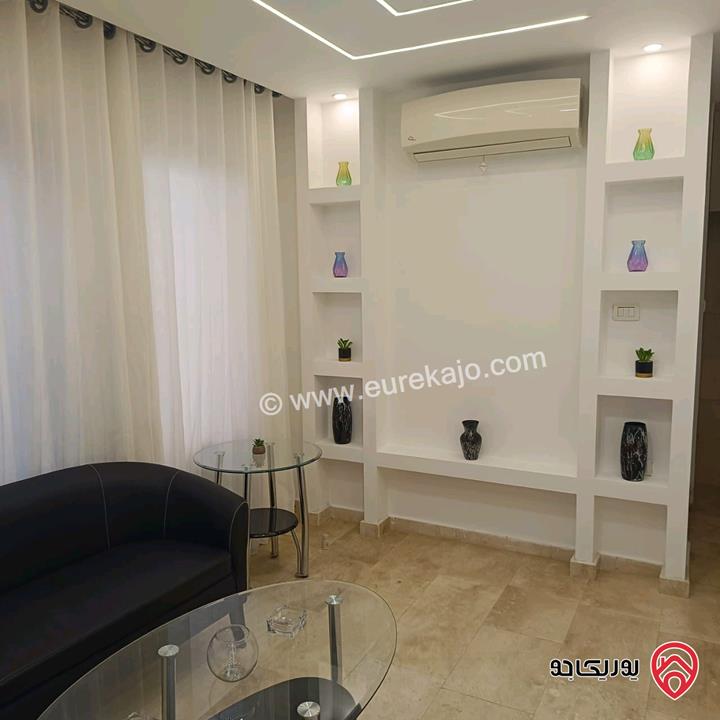 شقة فخمة مفروشة مساحة 100م للايجار في عمان - شارع عبدالله غوشة السابع 