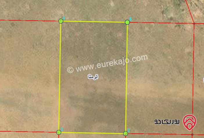 ارض 1390م للبيع في اربد من اراضي الرمثا ضمن حوض سويدان الجنوبي 