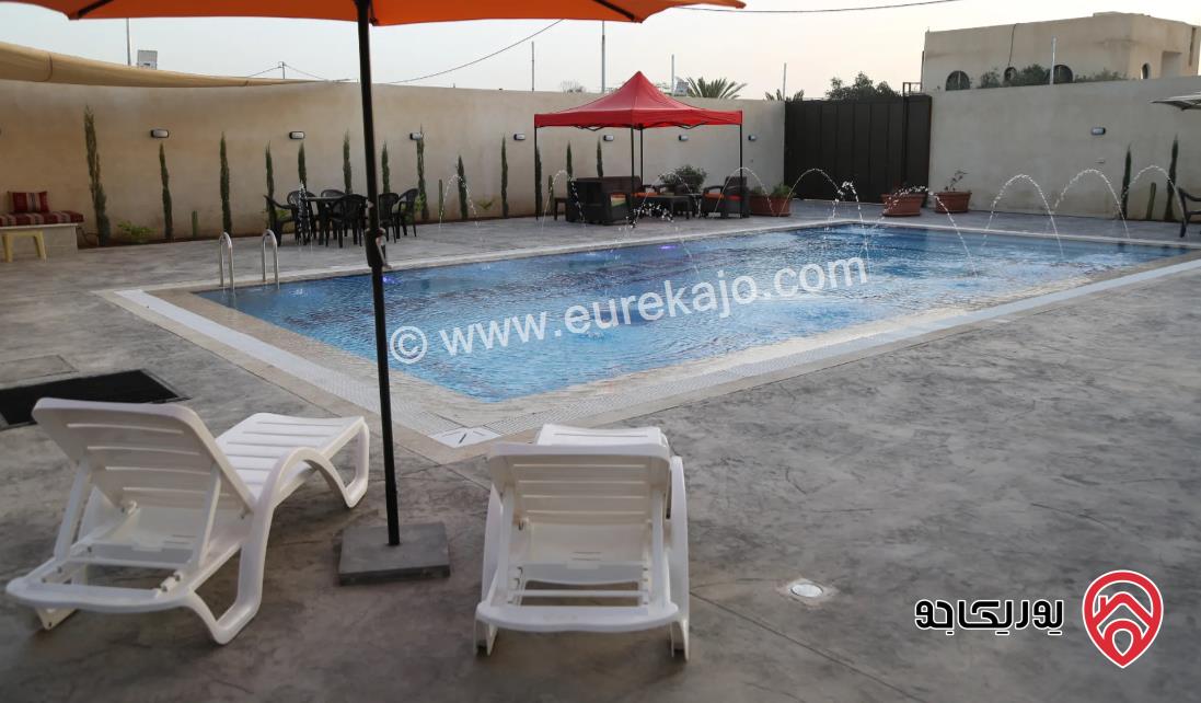 شاليهات استثمارية للبيع مساحة الأرض 630م ومساحة البناء لكل شاليه 150م للبيع في البحر الميت - الشونة الجنوبية