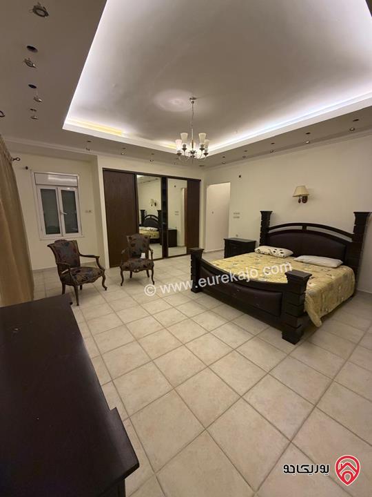 شقة طابقية فاخرة مفروشة او فارغة طابق ثاني مساحة 460م للإيجار في عمان - الجاردنز