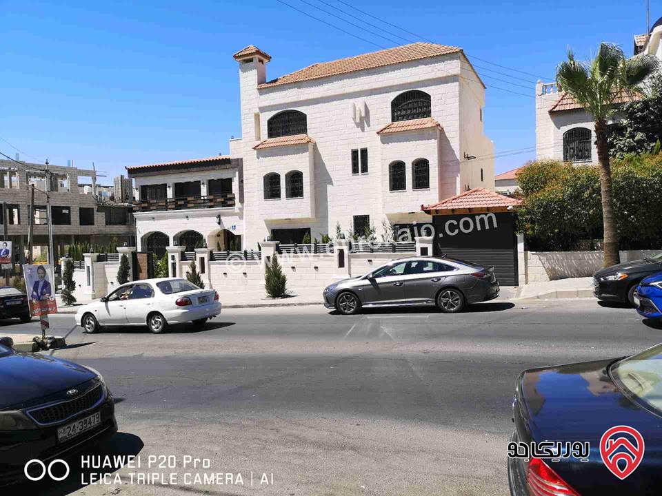 فيلا مساحة 550م على أرض 550 م للبيع في عمان - أم السماق