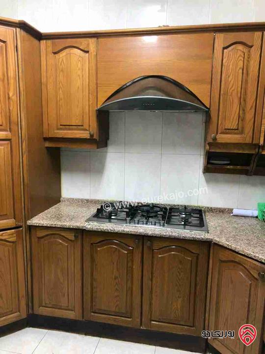 شقة طابق أول مساحة 124م للبيع في عمان - تلاع العلي