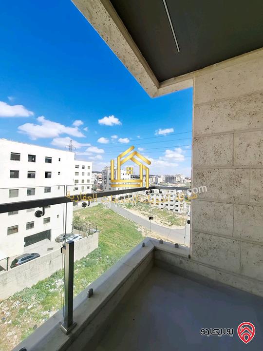 شقة جديدة طابق ثالث مساحة 124م للإيجار في عمان - البنيات 