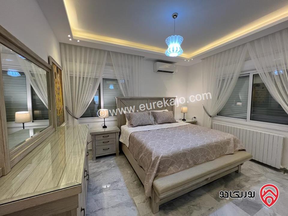 شقة فاخرة مفروشة بالكامل مساحة 370م للايجار في عمان - أم أذينة