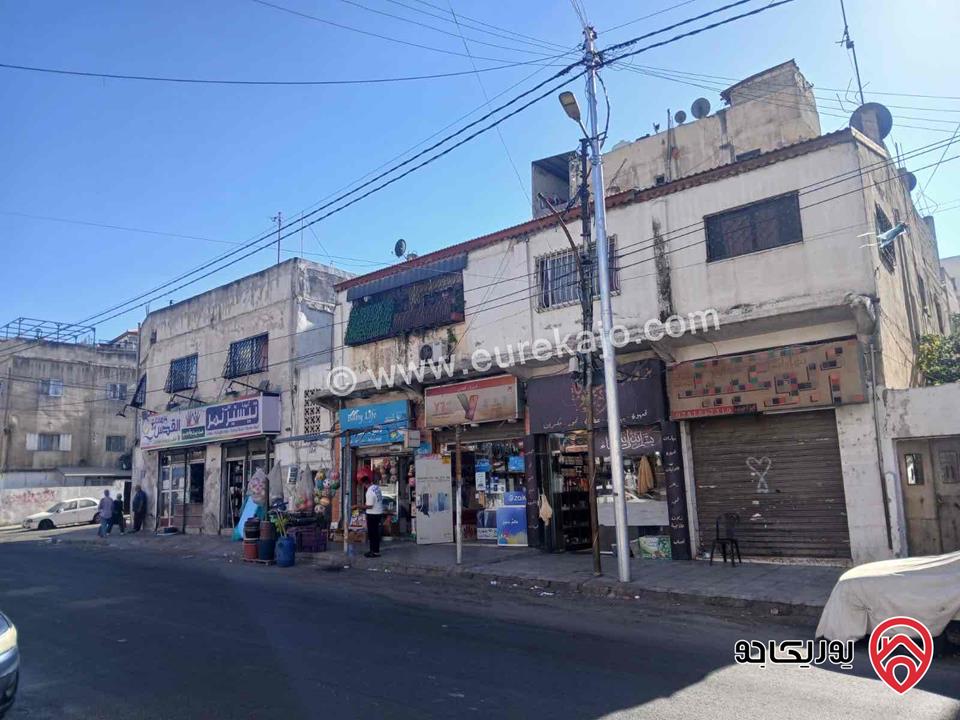 مجمع تجاري 6 ابواب تجارية و 5 شقق سكنية على أرض 531م للبيع في عمان - حي نزال