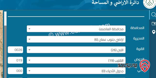 ارض سكنية مساحة 510م للبيع في عمان - اللبن 
