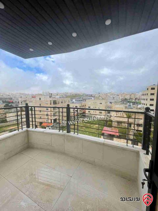 شقة جديدة لم تسكن بعد مساحة 130م طابق ثالث للايجار في عمان - عرجان