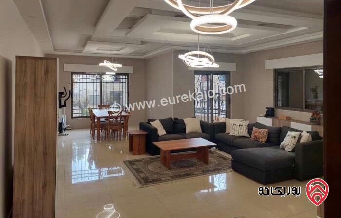 شقة مفروشة طابق أول مساحة 220م للايجار في عمان - مرج الحمام 