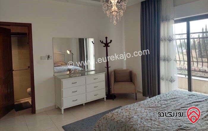 شقة مفروشة طابق أول مساحة 220م للايجار في عمان - مرج الحمام 